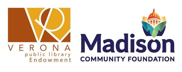 Verona Public Library Endowment and Madison Community Foundation logos