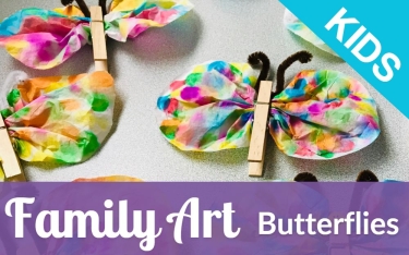 coffee filter butterflies